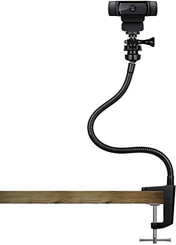 Desktop Webcam Stand, 18" Heavy Duty Webcam Tripod Holder - View #5