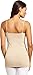 Camisole for Women Spaghetti Strap, Skinnytees Basic Skinny Camisole Scoop Neck Tank Top - Stone, One Size