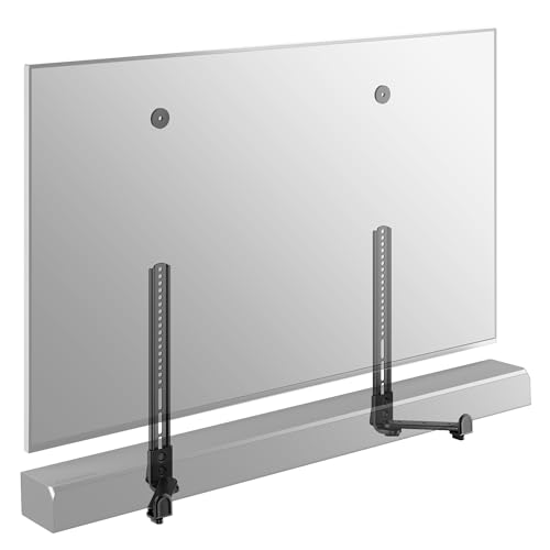 How to Mount Soundbar to TV? (2023) PEGZONE Soundbar TV Mount,33lbs Capacity,Compatible with Depth from 1.6' to 7.2',Anti-Vibration Pads...
