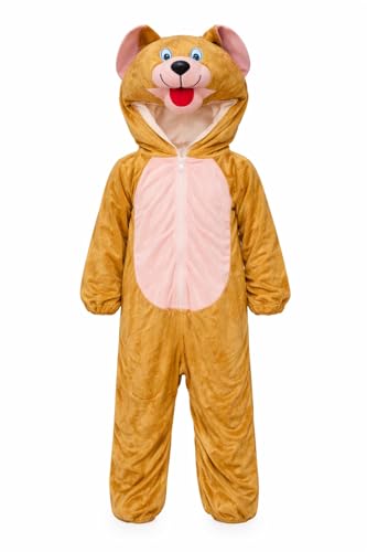 Image of Kids Animal & Bird Costumes - Comfortable Fleece Fancy Dress Outfit | Soft Plush Onesie | School Events, Theme Parties, Photoshoot