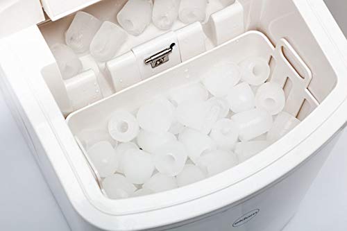 KS200 eldom, Eiswürfelmaschine, Kapazität 10 kg, Produktionszeit 8-10 Minuten, 150 W Wassertank 1,7 l – Bild 7