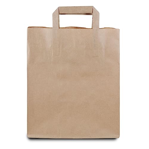 Sacs en papier pour les courses et anniversaires, emballage kraft Commerline