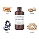 JAMG HE 3D Printer Resin Dental Pro Model Resin Dental Prosthetic Model Resin for Crown and Bridge Model, Orthodontic Model, Implant Model etc (Water Washable, Almond)