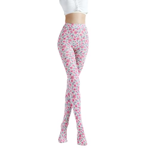 Image of Sahabowi Women Tights, Sheer High Waist Pantyhose, Vintage Control Top Stockings, Siwa 4