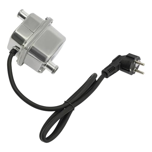 TTISJHK Preriscaldatore motore 1500 W 220 V con spina europea, riscaldatore elettrico in alluminio, protezione antigelo per auto, SUV, camion, diesel e benzina, macchine edili e navi