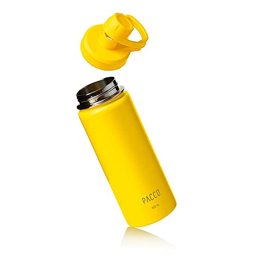 Garrafa Térmica Hydra 500ml PACCO (Amarelo)