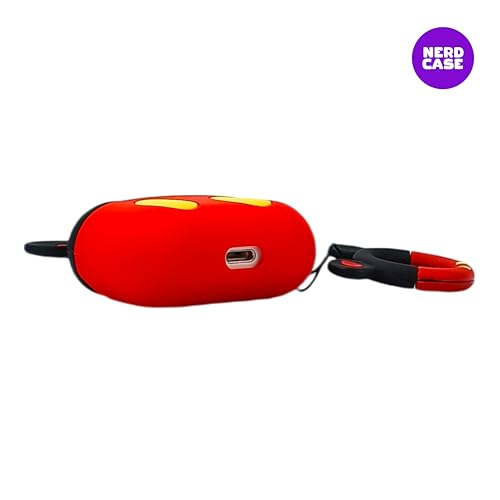 NERDCASE, Case, Capa, Capinha de Personagem, Silicone, Compatível com AirPods 3