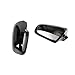 LDGSUPH Black Side Mirror Caps Fit for A3 S3 8P 05-08 A4 S4 B6 B7 8E 8H, A6 S6 C6 4F Carbon Fiber Pattern Mirror Cover Covers(1 Pair Carbon Look)