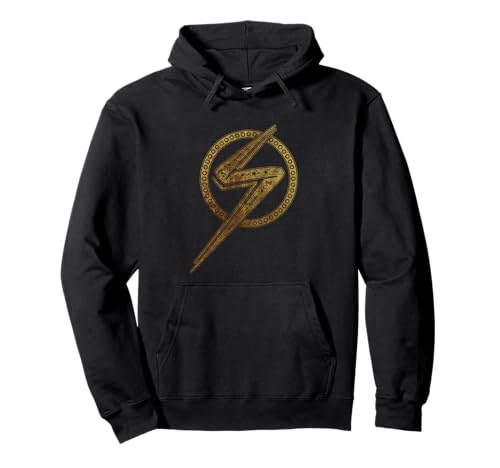 Ms. Marvel Pullover Hoodie - Sweat-shirt à Capuche Noir Imprimé Logo Brillant