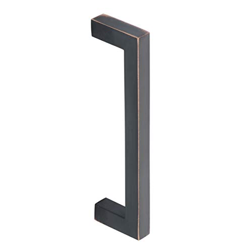 image for AmazonBasics Modern Square Cabinet Pull Handle, 3.34-inch Length (3-in