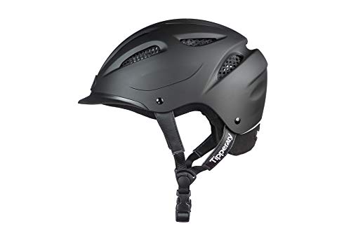 Tipperary Equestrian Horse Riding Helmet - Sportage - Lightweight Cooling Horseback Riding Apparel - Safety Helmet With Superior Ventilation And Air Flow - Matte Black - Xs #TOP1