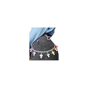 BGTY Vintage Harajuku Punk Cool Pants Jeans Chain Fashion Body Jewelry Accessory for Women Girls Cute Waist Chain