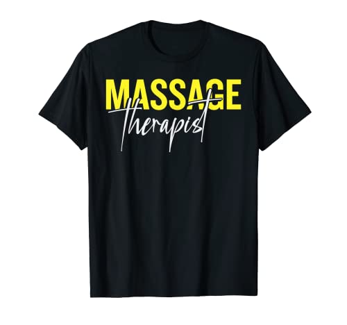 Massage Therapist Therapy Relaxing Muscles Recreational Camiseta