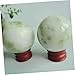 FRCOLOR 2pcs Jade Massage Balls for Self-Massage Tools Muscle Ball Elderly Care Relax Brain Portable Random Color