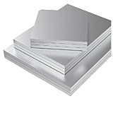 3 stücke Aluminium Blatt Platte for Fahrzeuge Boot Industrie Handwerk Schweißen Schmuck Machen Hand FüR Den Bau(200x200mm)