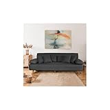 Tissu WEBER INDUSTRIES Canapé Convertible TROMSO/Gris chiné