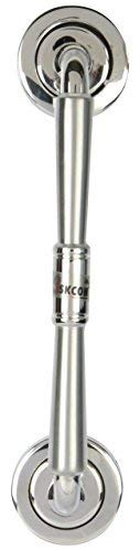 ssiskcon 16mm x 200mm = 8 inch/ Pack of 4 Stainless Steel Two Tone Finish Main Door Pull Handle Solid Bar