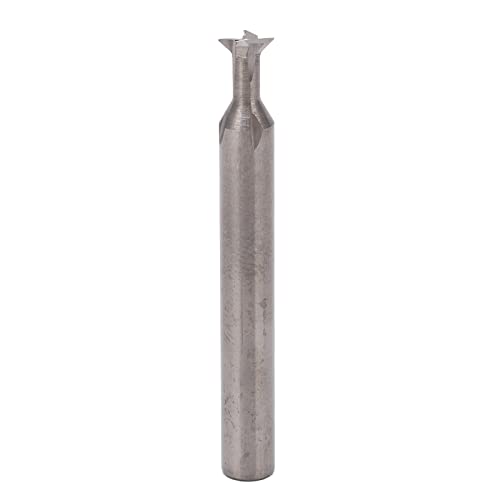 Liebewh LIEBEWHUI46738VFD-11 Carbide Dovetail Cutter Bit Dovetail End Mill Cutter 6Mm Dia Shank 4 Flutes Fast Drilling Milling Cutter 50Mm Length thumb #2