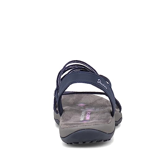 Skechers Skechers Women's REGGAE SLIM - STRETCH SLINKY, Navy, 11 M US