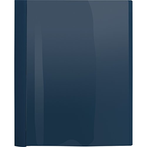 Business Source Clear Front Bonded Report Covers, Dark Blue