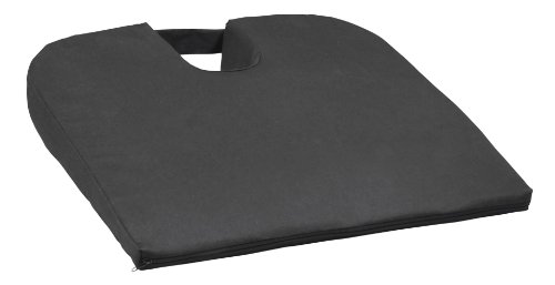 Aidapt Coccyx Wedge Cushion Seat for Posture Back Support for use on Office Chair, Travel, Car Seat, Wheelchair to Aid Sciatica and Lower Back Pain Aid