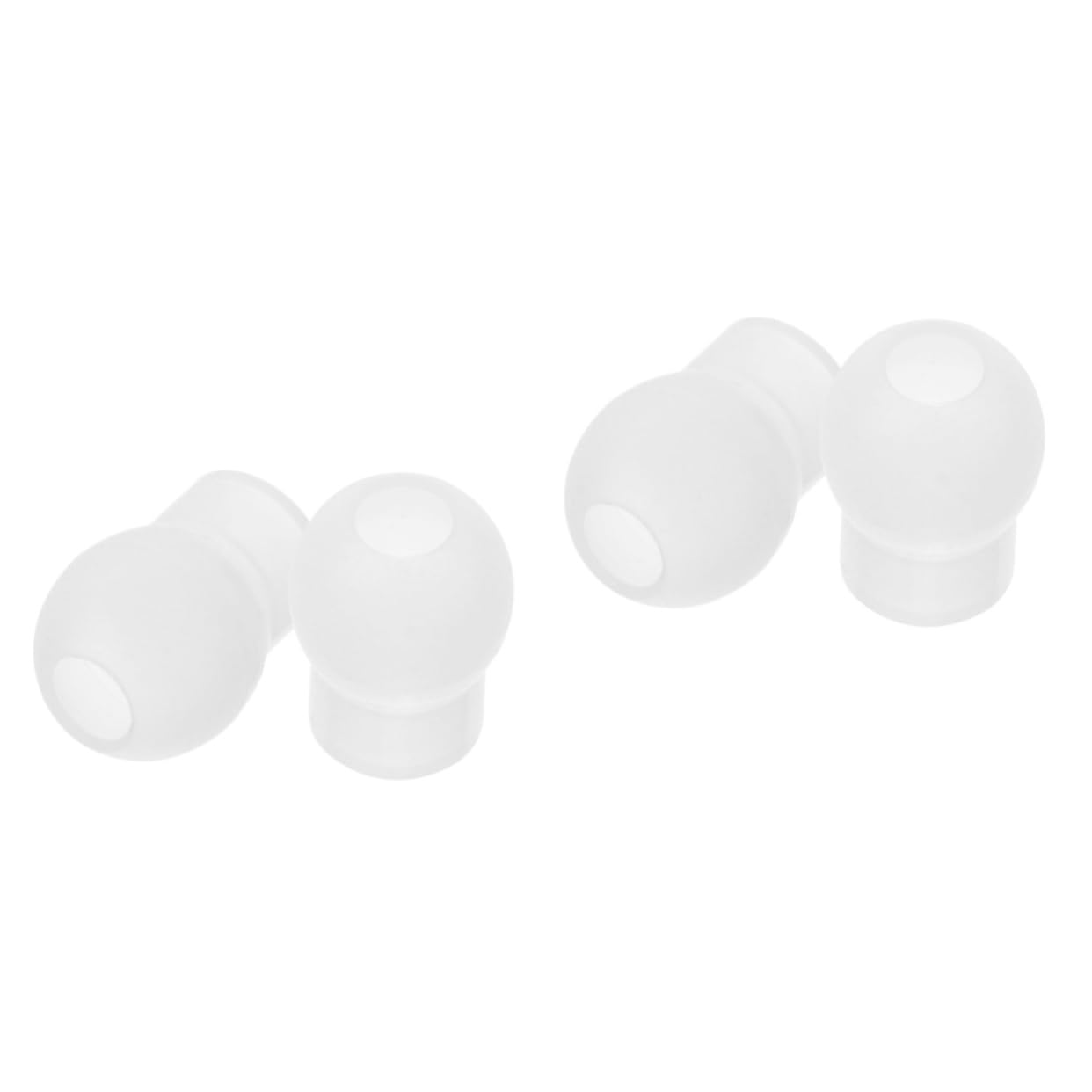 2 Pairs Replacement Earbud Tips Non- Non- Non- Non- Non- Ear Tips 2-Pack Earplug for Replacement