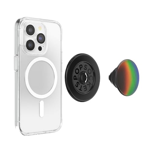 Image of PopSockets Phone Grip with Expanding Kickstand Compatible with MagSafe, Phone Holder, Wireless Charging Compatible - Thermocromatic