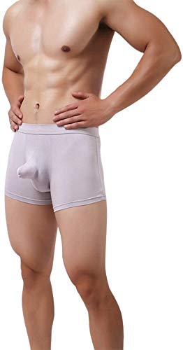 Naturemore Men's Modal Youth Sexy Boxer Pants Elephant Nose Boxer Scrotum Pants3