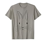 Hasen Kaninchen Outfit zum Osterfest. Geschenkidee für Ostern, Frühlingserwachen, Frühlingsfest und Frühlingsbote. Süßes Häschen mit Schlappöhrchen. Geschenk für die Osterfeiertage, Frühling und Frühlingsanfang. Happy Easter. Minimalistischer Style.