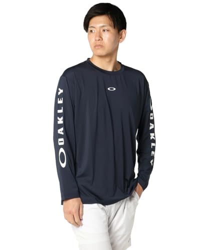 [�I�[�N���[] ENHANCE QDEVO LS TEE SLV 5.0 020XL MIDNIGHT BLUE US XL �T�C�Y (���{ 2XL �T�C�Y����) FOA409021