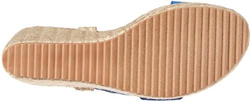 CL by Chinese Laundry Women's Kaylin Wedge Sandal, Blue, 8 | Image 3