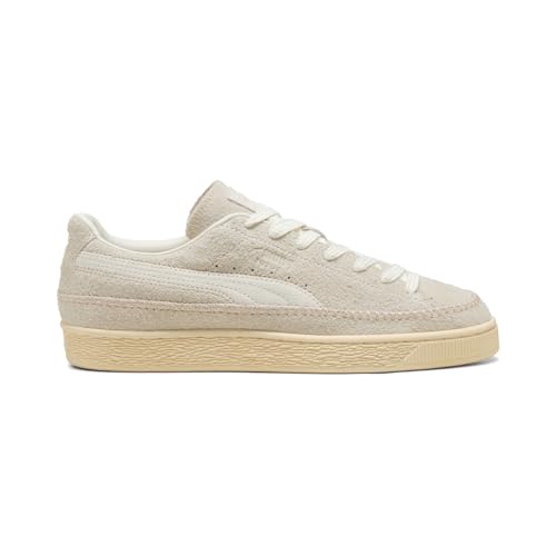 PUMA Mens Suede Moccasin Lace Up Sneakers Shoes Casual - White