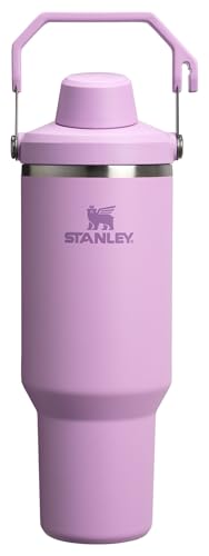 Image of STANLEY IceFlow 2.0 Fast Flow Tumbler, 40 oz, Lilac | Angled Spout Lid | Lightweight and Leakproof for Travel and Sports | Easy Carry Handle | Insulated Stainless Steel | BPA-Free