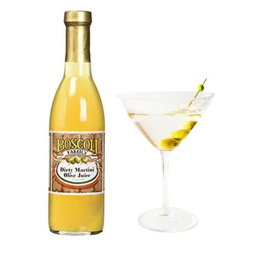 Boscoli Dirty Martini Olive Juice 12.7 ounces (Pack of 2)
