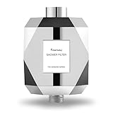 Filterbaby Diamond Shower Filter, IAPMO Certified to NSF177 Standard,Expert Developed Filter for Skin&Hair,Lab Tested to Reduce up to 99%Chlorine,Chloramine&Impurities,Eco Friendly Long Lasting,Chrome