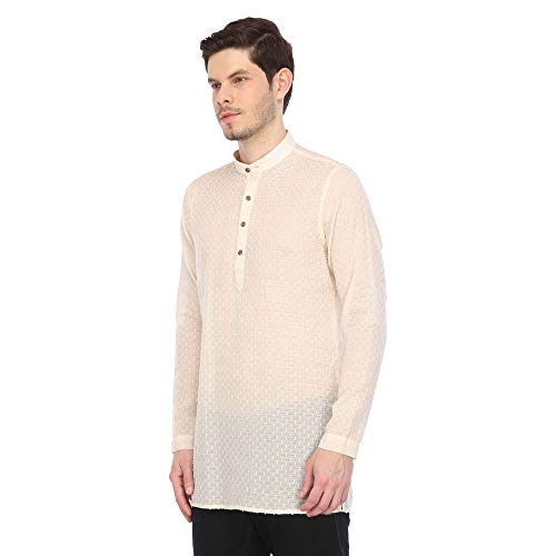 Image of Ethnix by Raymond Men's Cotton Regular Kurta