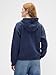 GAP womens Logo Hoodie Hooded Full Zip Sweatshirt Navy Cherries M
