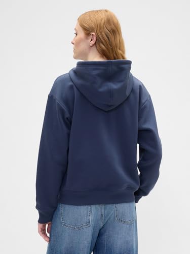 Image of GAP Women's Logo Hoodie Hooded Full Zip Sweatshirt