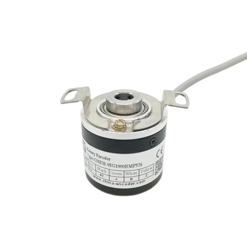 Encodeur rotatif optique 38mm incrémental à arbre creux aveugle 8mm Push Pull