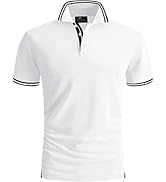 SwissWell Herren Poloshirt Kurzarm Atmungsaktiv Tennis Golf Polo Sommer Freizeit Sport Schnelltro...