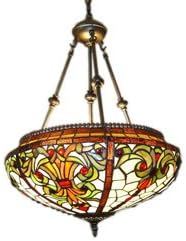1908 Studios Tiffany Baroque Hanging Pendant Lamp