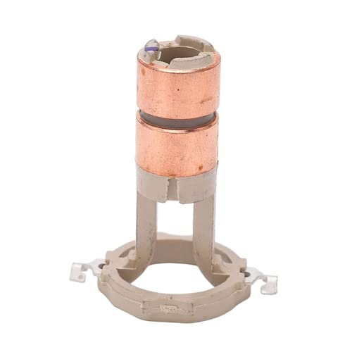 Anillo colector del alternador, juego de escobillas del alternador Kit de reparación del alternador Anillo colector de cobre 230090 Reemplazo para Valeo