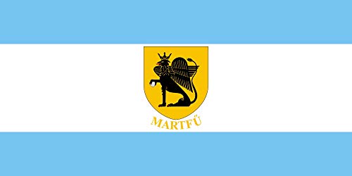 Drapeau Large Martfű paysage 1.35m² grand format pour mât - 2