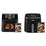 COSORI Clear Blaze Air Fryer, 6.5 Quart Large Compact Airfryer with Visible Window, 12 One-Touch & Air Fryer TurboBlaze 6.0-Quart Compact Airfryer that Roast, Bake, Proof, 9 Functions, 5 Speeds