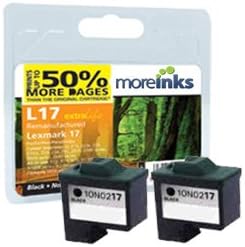 2 cartuchos de tinta Compatibles para impresora Lexmark, X1130, color negro  : Amazon.es: Informática