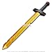 Munetoshi 24” Foam Golden Battle Sword Adventure Fantasy Cosplay Costume Prop