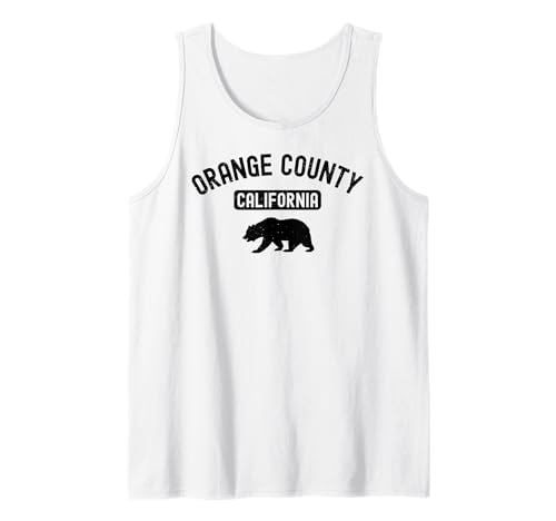 Orange County Kalifornien Retro Beach Newport 714 949 OC Tank Top