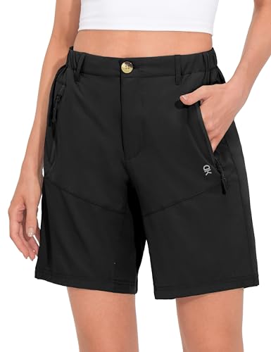 Image of Little Donkey Andy Women's Quick Dry Lightweight Stretch Shorts Outdoor Short Active Hiking Golf