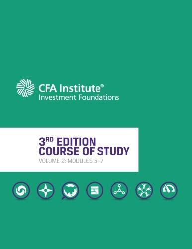 CFA Institute Investment Foundations® Program, 3rd Edition, Volume 2 cover