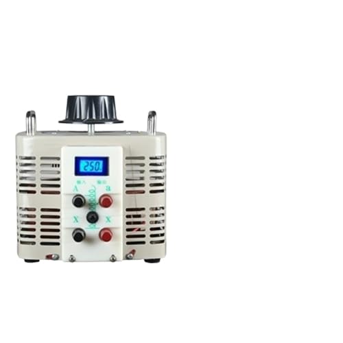 BNCZDOJO Single Phase Voltage Regulator TDGC2J-1KVA 2KVA All Copper,Without Additional Waveform Distortion(TDGC2-2KVA,0-300V)